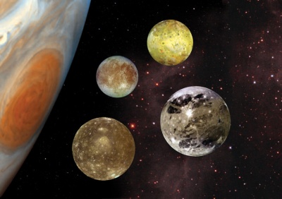 Ganymede, Io, Europa, and Callisto are called the...