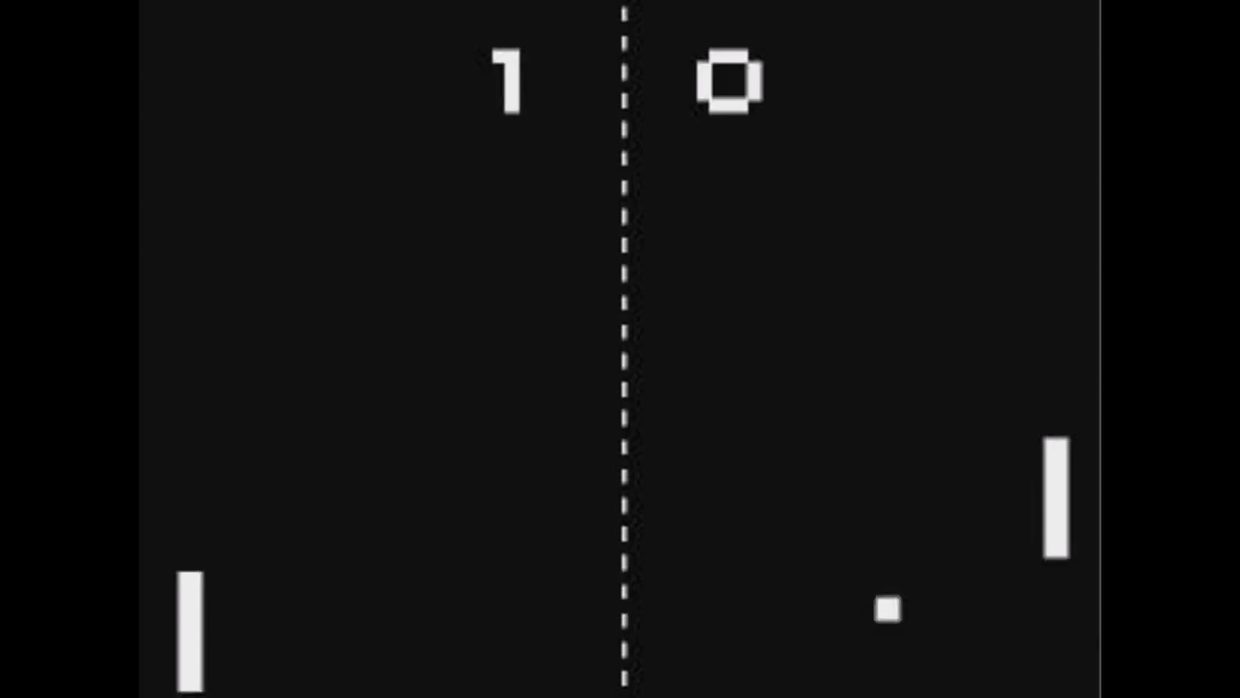 What is the name of the classic 1972 arcade game based on table tennis?